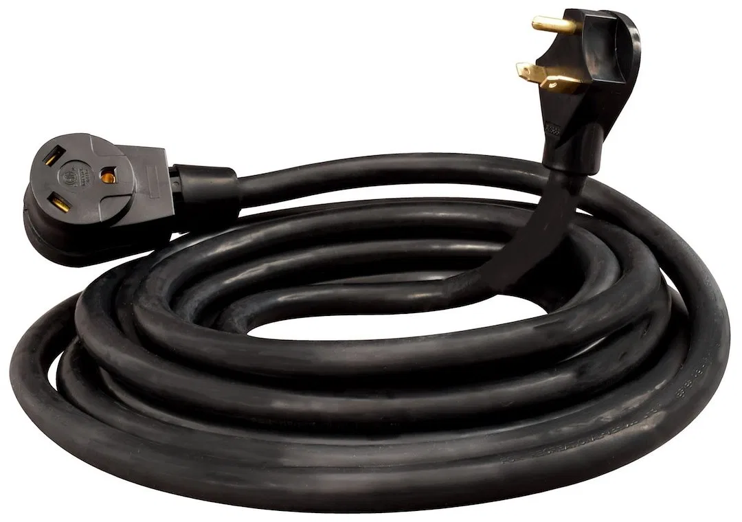 A10-3025E – VALTERRA LLC Power Cord, Power Supply Cord 3 Prong Single Outlet 30 Amp 25 Foot Length Black Without Plug...